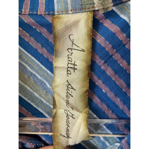 NEW Aratta Silent Journey Maxi Shirt Dress Veronica Medium Floral Boho Duster - Picture 5 of 8